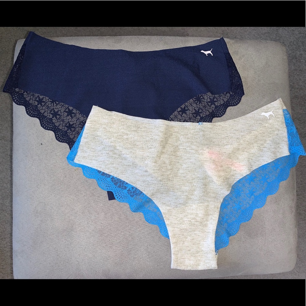 2 pairs of Pink seamless underwear